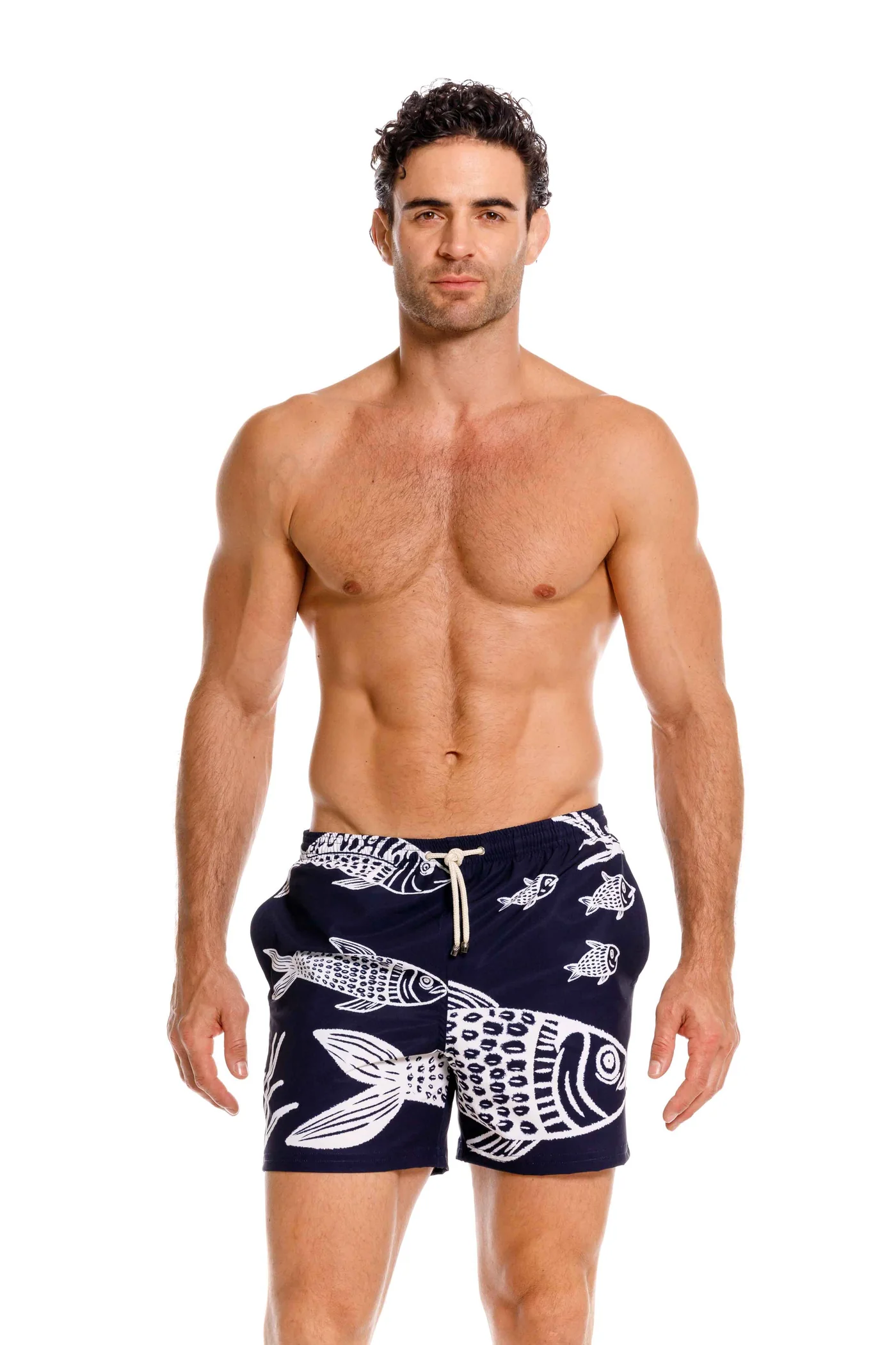 Pantaloneta Fisherman Dark Blue – foto 5